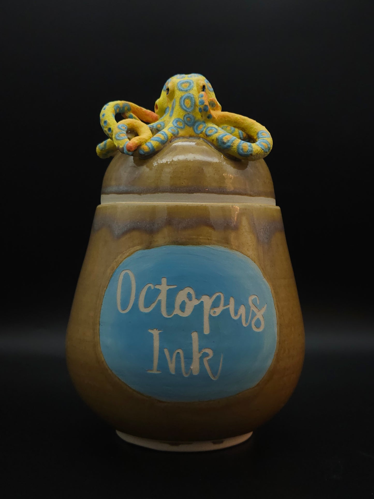 Octopus Ink Jar