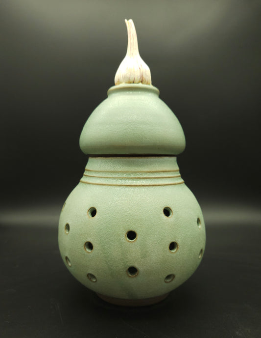 Whimsical Garlic Keeper
